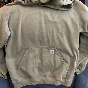Carhartt Men's Olive Green Hoodie
